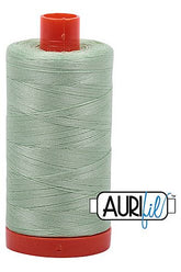 Aurifil Mako 50wt Cotton 1300 m 1422 yd. spool - 2880 Pale Green